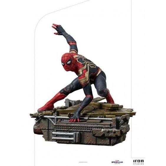 Figurine - Iron Studios - Spider-Man - No Way Home - Deluxe - 1/10 - Peinte à la main