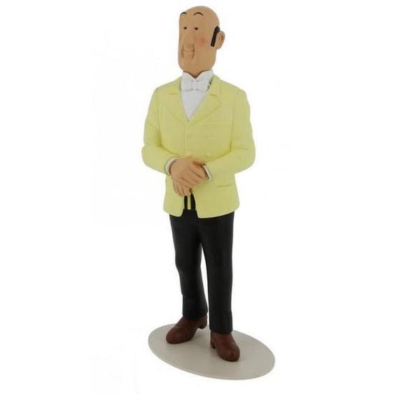 Figurine de collection - MOULINSART - Nestor le majordome - 25cm - Résine - Certificat dauthenticité