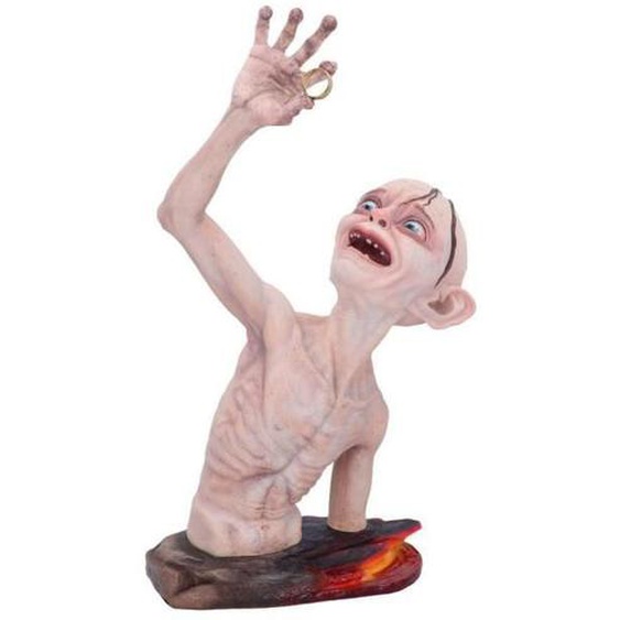 Figurine - NEMESIS NOW - LE SEIGNEUR DES ANNEAUX BUSTE GOLLUM 39 CM - Résine - Peint à la main