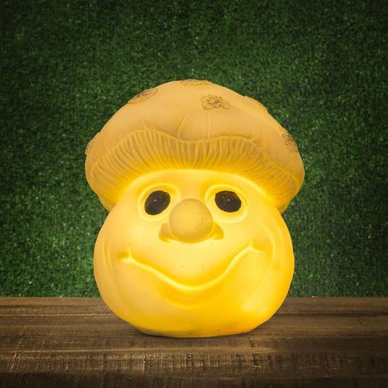 Figurine solaire LED champignon