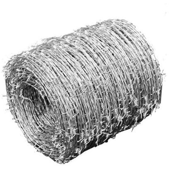 Fil barbelé 500 m, galvanisé type 100/4 Vidaxl