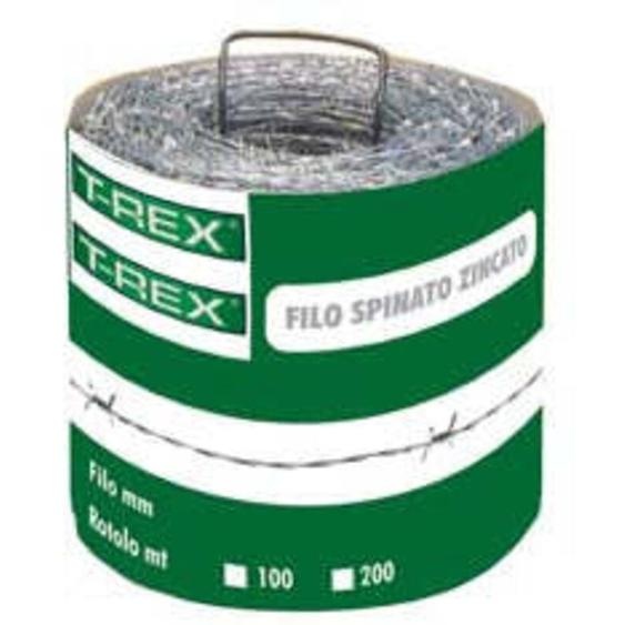 Fil de Fer Barbelé Galvanisé - Rouleau de 100 m