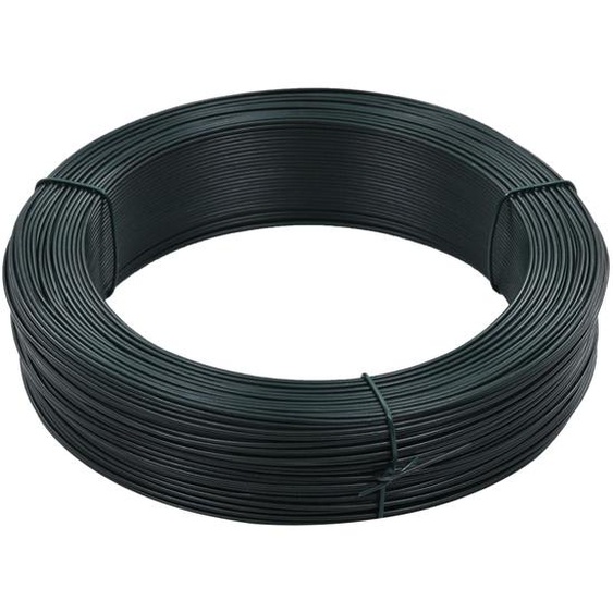 Fil de liaison de clôture 250 m 2,3/3,8 mm Acier Vert noirâtre