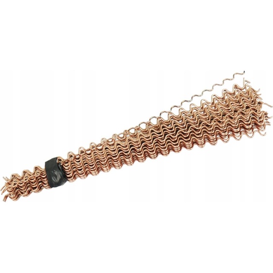 Fil de repérage recouvert de cuivre 10 mm, 50 pièces