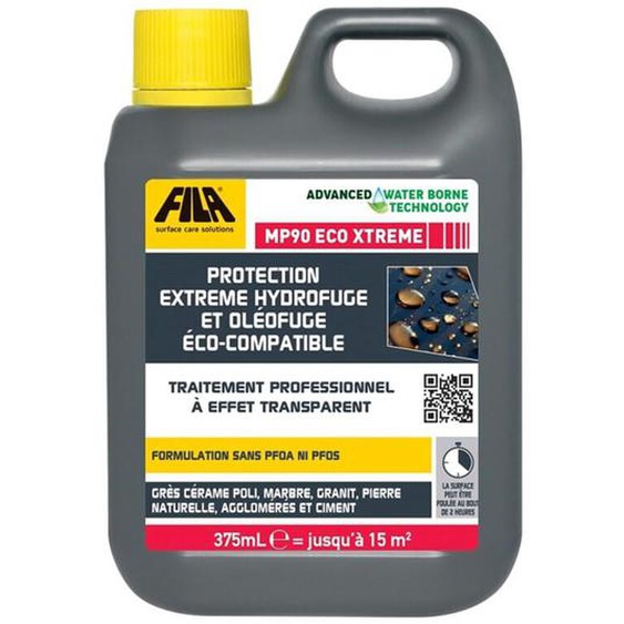 Fila - Protection extrême hydrofuge et oléofuge éco-compatible MP90 eco xtreme - Le bidon de 1 litre