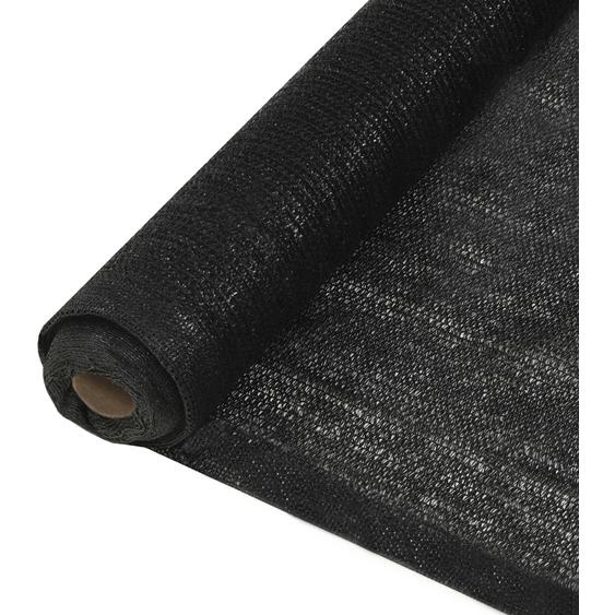 Filet brise-vue PEHD 2x50 m Noir 150 g/m²