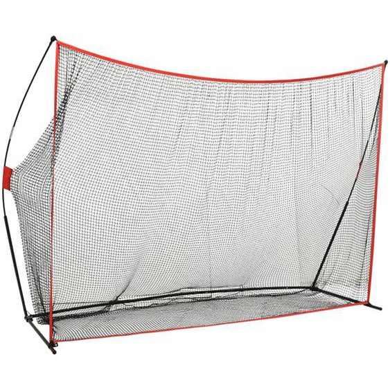 Filet de frappe de golf 356x92,5x215 cm Métal