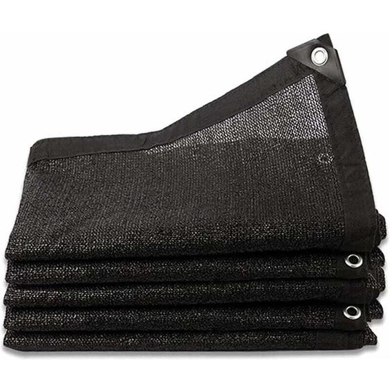 Kueatily - Filet DOmbrage 8 Broches Ombrage 80% Renforce éPaissir Voile Ombrage, Serres Filet Coupe-Vent avec Oeillets,pour La Couverture
