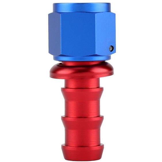 Film de protection Push On Lock, pour carburant, gaz, tuyaux, raccords mâles, en alliage daluminium