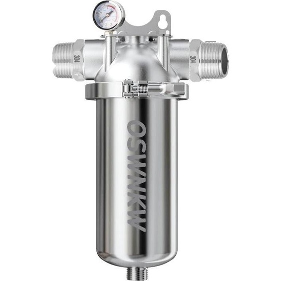 Filtre à eau domestique, 40 microns de tissu en acier inoxydable, nettoyage central, 6 pouces DN20