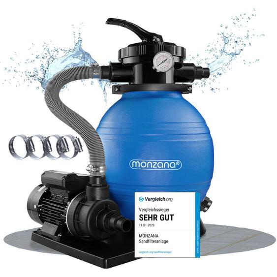 Deuba - Filtre à sable monzana - 400W - 10 200 l / h - 230V / 50Hz