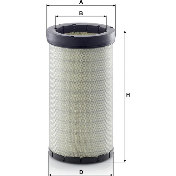 Filtre - air secondaire