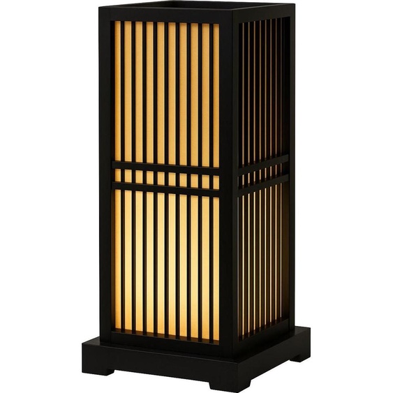 Fine Asianliving Japanese Table Lamp Shoji Black - Matsudo W20xD20xH41.5cm Lampes japonaises Lampes suspendues japonaises Plafonniers Lampes sur pied japonaises shoji Lampes murales japonaises Éclairage