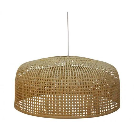 Suspension en Bambou - Fine Asianliving - Melbourne - D65 x H30 cm - 1 Ampoule E27 - Style Contemporain