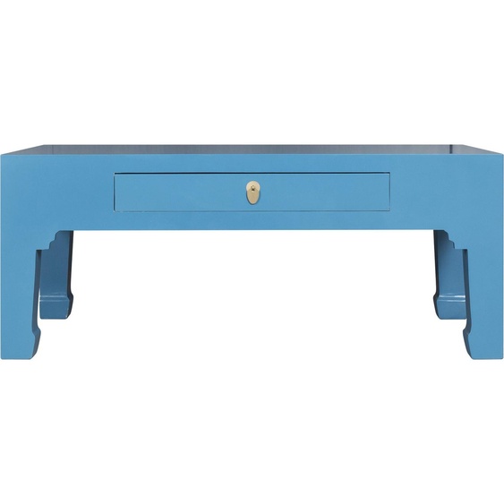 Fine Asianliving Table basse chinoise bleu ciel - Collection Orientique L110xP60xH45cm