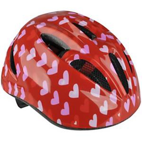 FISCHER Casque de vélo pour enfants Coeurs, taille: XS/S