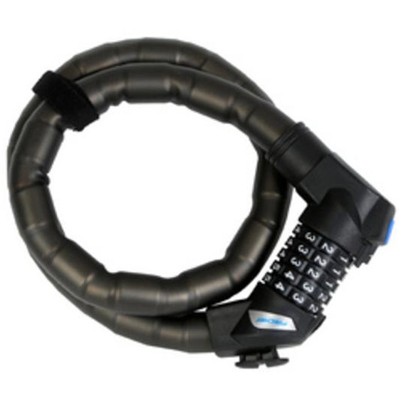 FISCHER Chaîne antivol pour vélo, longueur: 900 mm, noir