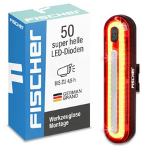 FISCHER Feu arrière LED pour vélo, 50 diodes