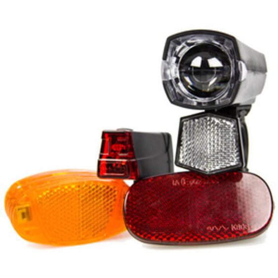 FISCHER Kit de mise à niveau pour vélo, sur piles, 7 pièces