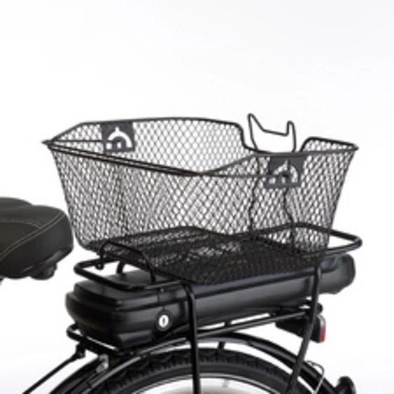 FISCHER Panier pour porte-bagages de vélo, noir