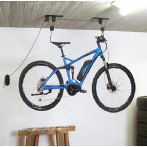 FISCHER Porte-vélo élévateur PLUS, capacité: 30 kg, noir