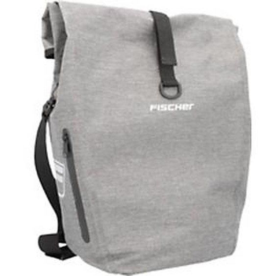 FISCHER Sacoche de vélo City, gris