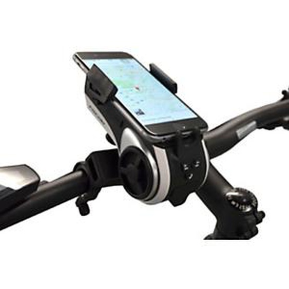 FISCHER Support de smartphone multimédia pour vélo, noir