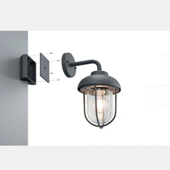 Fixation pour coin éclairage outdoor