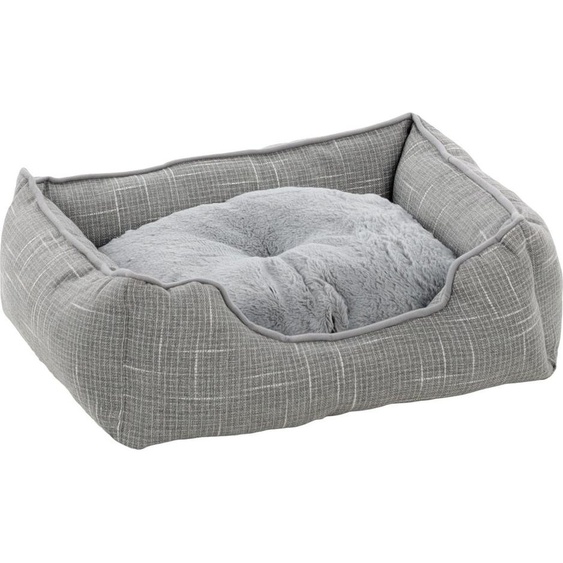 Flamingo Corbeille Nikki rectangulaire gris clair