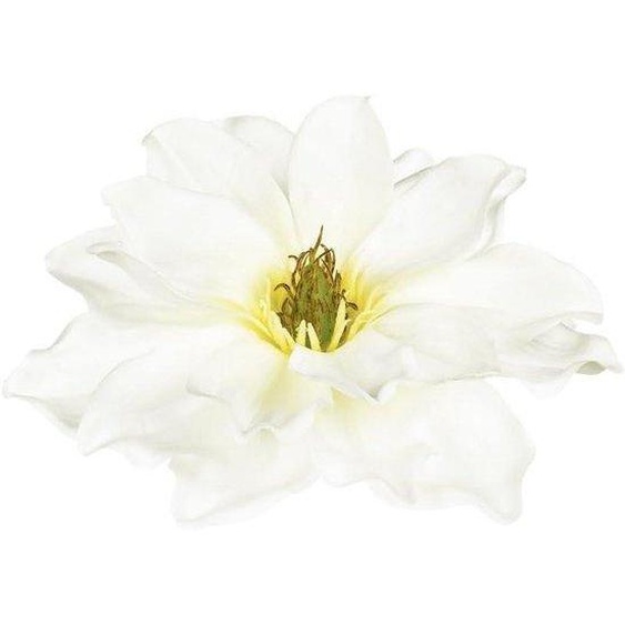 Fleur flottante - Fleur artificielle décorative - Décoration détang - Flotte grâce à une chambre à air - 15 cm de large - Magnolia