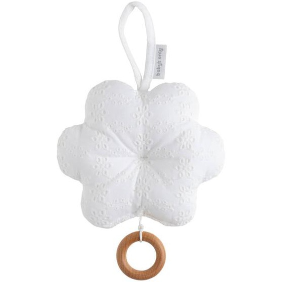 Fleur Musicale À Suspendre Calm Blanc
