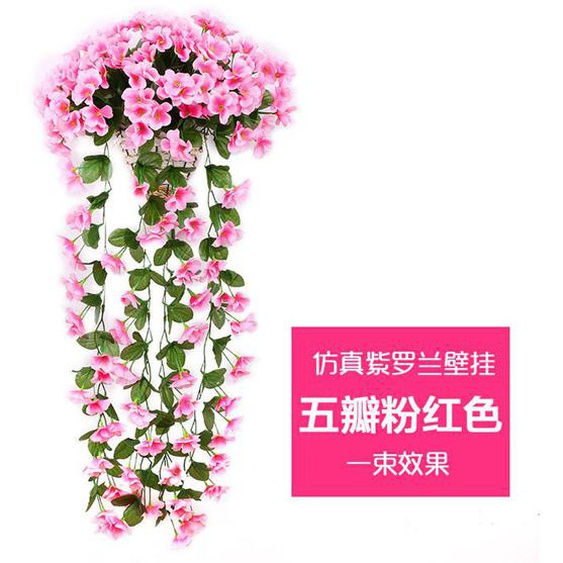Fleurs artificielles-bouquet à cinq pétales-scène de mariage-simulation-extérieur-Rose