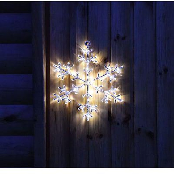 Flocon glacé lumineux