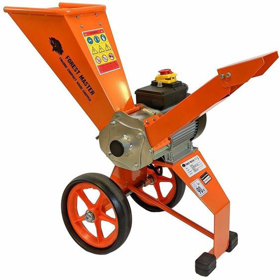 Forest Master - FM4DDE Déchiqueteuse à bois électrique compacte 4HP à entraînement direct