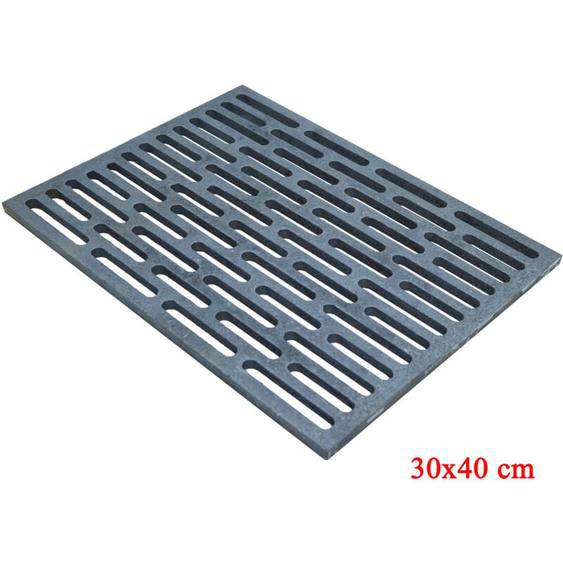 Fonderia Bongiovanni - Grille en brique en fonte pour cheminées et poêles disponible en différentes tailles choisissez la taille : 30x40 cm