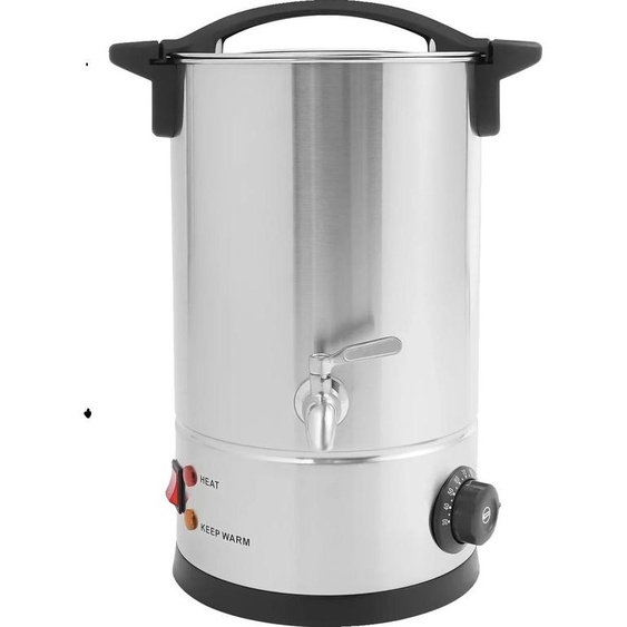 Fondeur de cire, acier inoxydable, grande capacité, argent