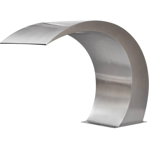 Fontaine cascade de piscine Acier inoxydable 45 x 30 x 60 cm