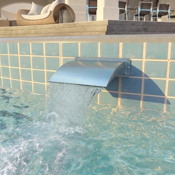 Fontaine détang Acier inoxydable 30 x 9 x 26 cm Argenté