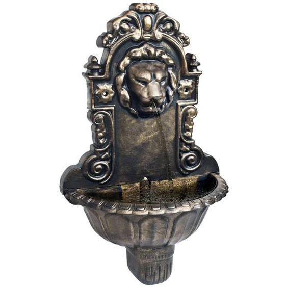 Fontaine murale Design de tête de lion Bronze