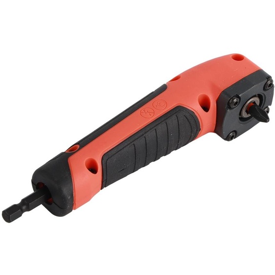 Foret à angle droit, poignée ergonomique en ABS, adaptateur à 90 degrés en acier allié facile à remplacer