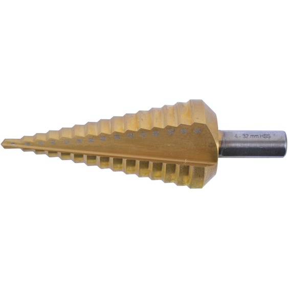 Foret étagé Makita 4-32 mm, 9 tailles - D-40135