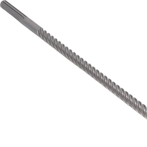 Foret pour marteau perforateur à 6 tranchants et pointe en carbure pour la brique, la pierre et le béton
