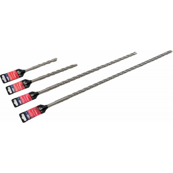 Foret SDS Plus Awtools 12x310mm SDS Plus, idéal pour percer dans le béton, la maçonnerie et la brique, pointe en carbure, socle SDS+, haute résistance et performance.