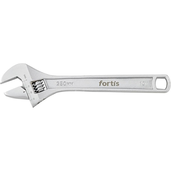Clé à molette Fortis 10 250mm chromée , 4317784730655