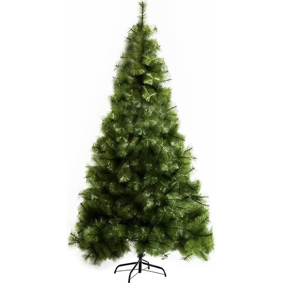 Fortuna Lai : Sapin de Noël artificiel, 210 cm, sapin artificiel avec 505 branches, décorations de Noël incluses, avec support métallique pour intérieur