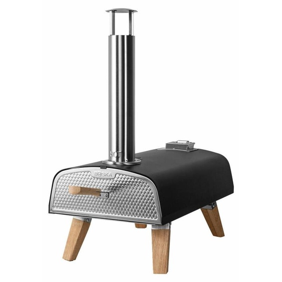 Four à pizza Boska Pro Pellet, pour granulés de bois, en acier inoxydable, 320503