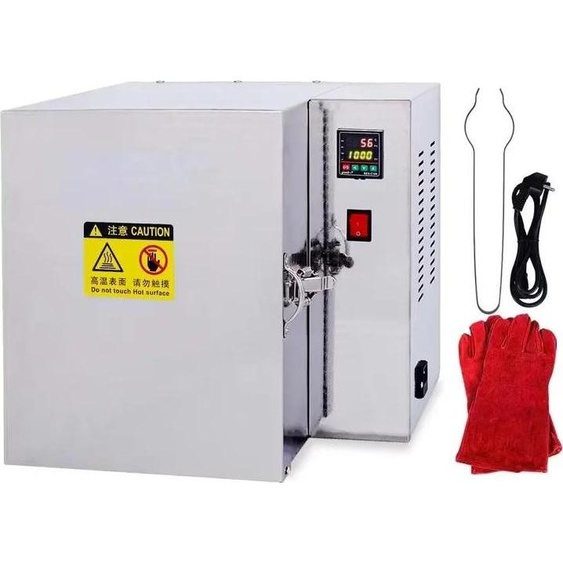 Four de coulée de bijoux, contrôle de température PID, chauffage à haut rendement, FICHE UE 220V