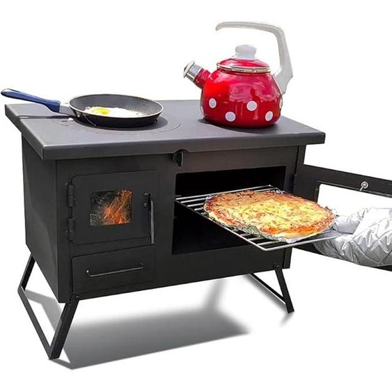 Four de cuisine extérieur ERNA, four de jardin, four à pizza et four à bois | Cuisine extérieure