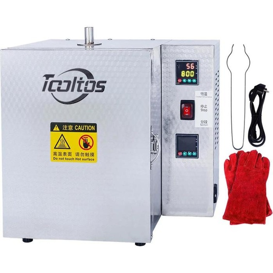 Four de décapage pour la fonderie de bijoux - Double température -numérique - Élimination de la cire - Portable - 19 kg - Prise UE 220 V