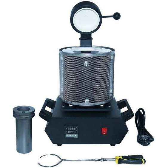 Four de fusion, haute efficacité, design compact, noir 220V